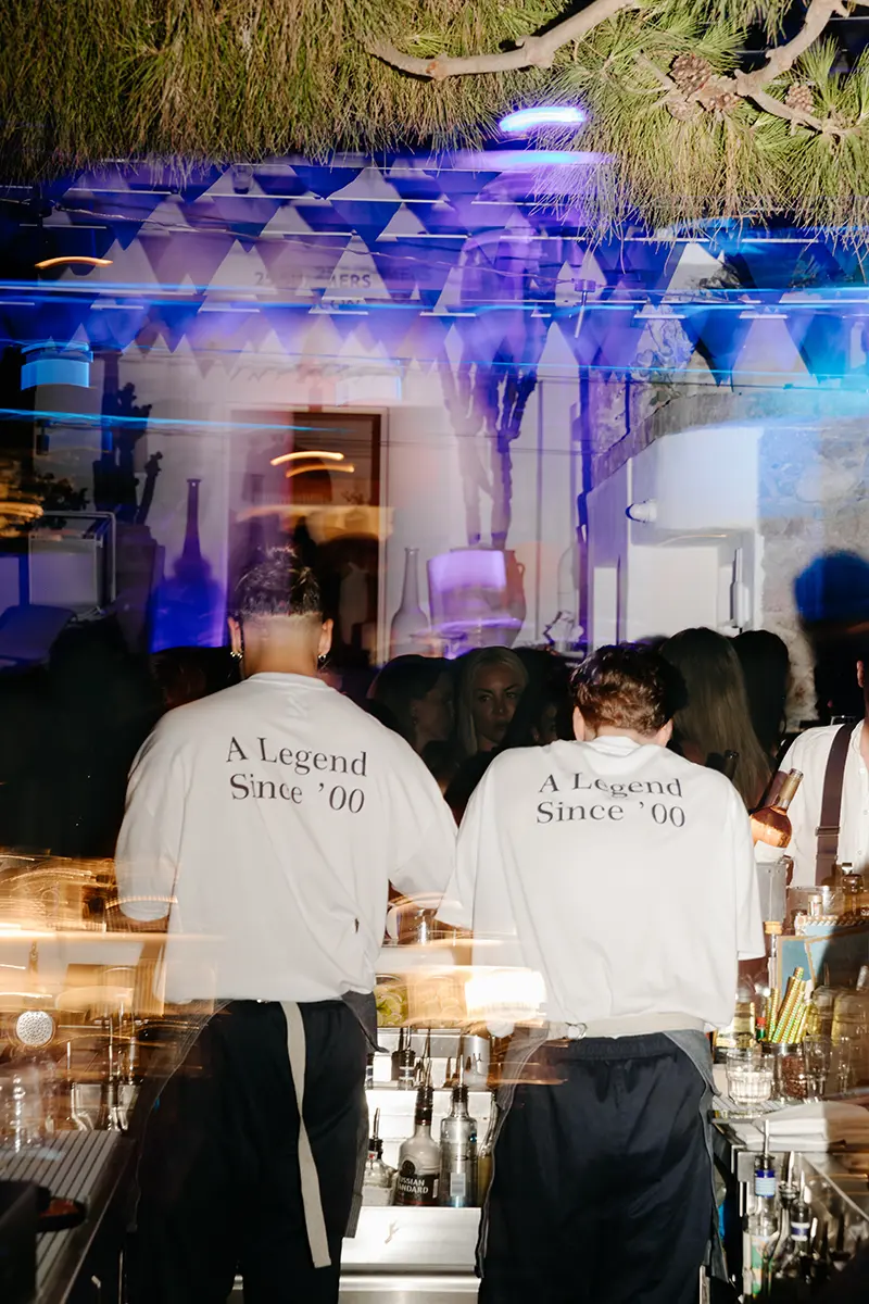 DJ set at Interni 25th anniversary party